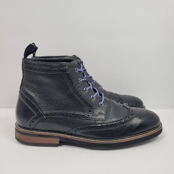 Nunn Bush Odell Men\'s Wingtip Black Casual Chukka Boots US Size 10M main image 4